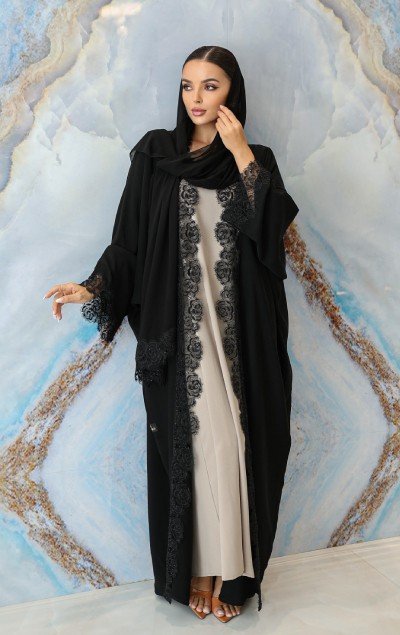 ELEGANT OPEN ABAYA - Image 6